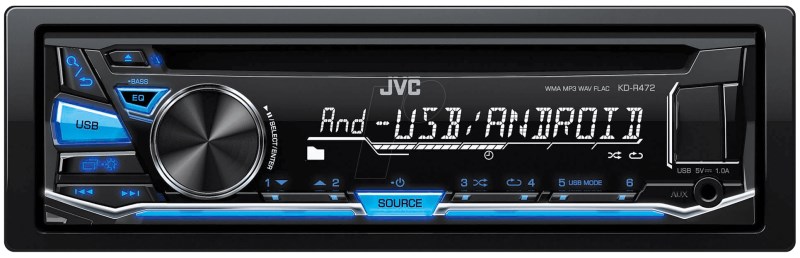 CD - ресивер JVC KD-R472 - фото